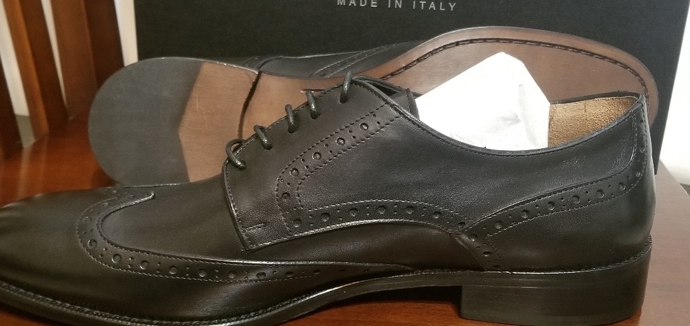 Gordon Rush mens dress shoes sz 10 Black